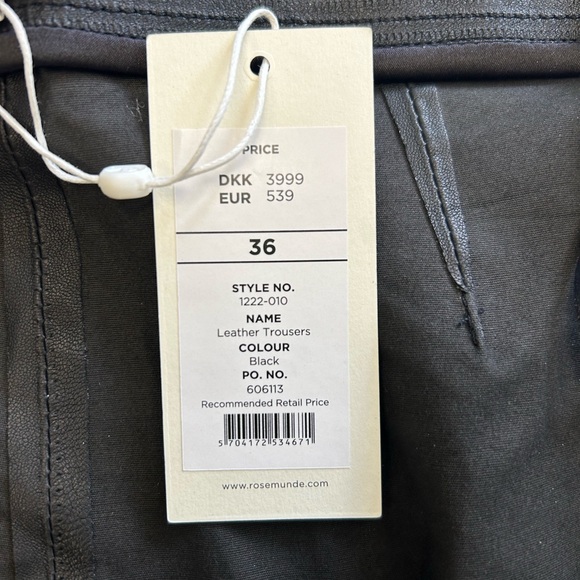 NWT leather pants - Picture 5 of 7